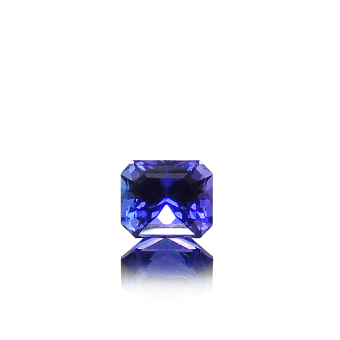 This fabulous emerald-cut 2.83ct Tanzanite is another precious gem cut by famed artist Steven Avery. Item #CCJ-TZ-612.